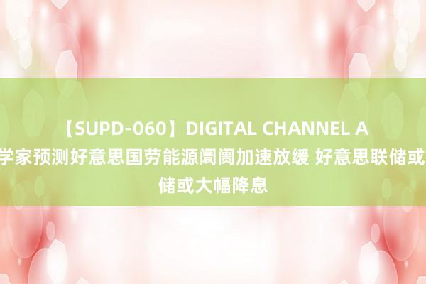 【SUPD-060】DIGITAL CHANNEL AYA 经济学家预测好意思国劳能源阛阓加速放缓 好意思联储或大幅降息